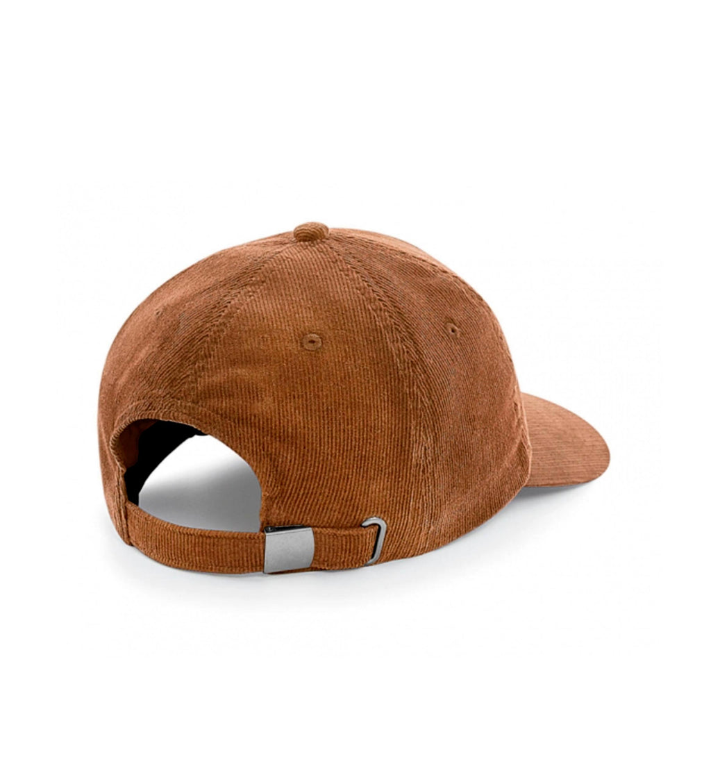 BROWN CORDUROY CAP
