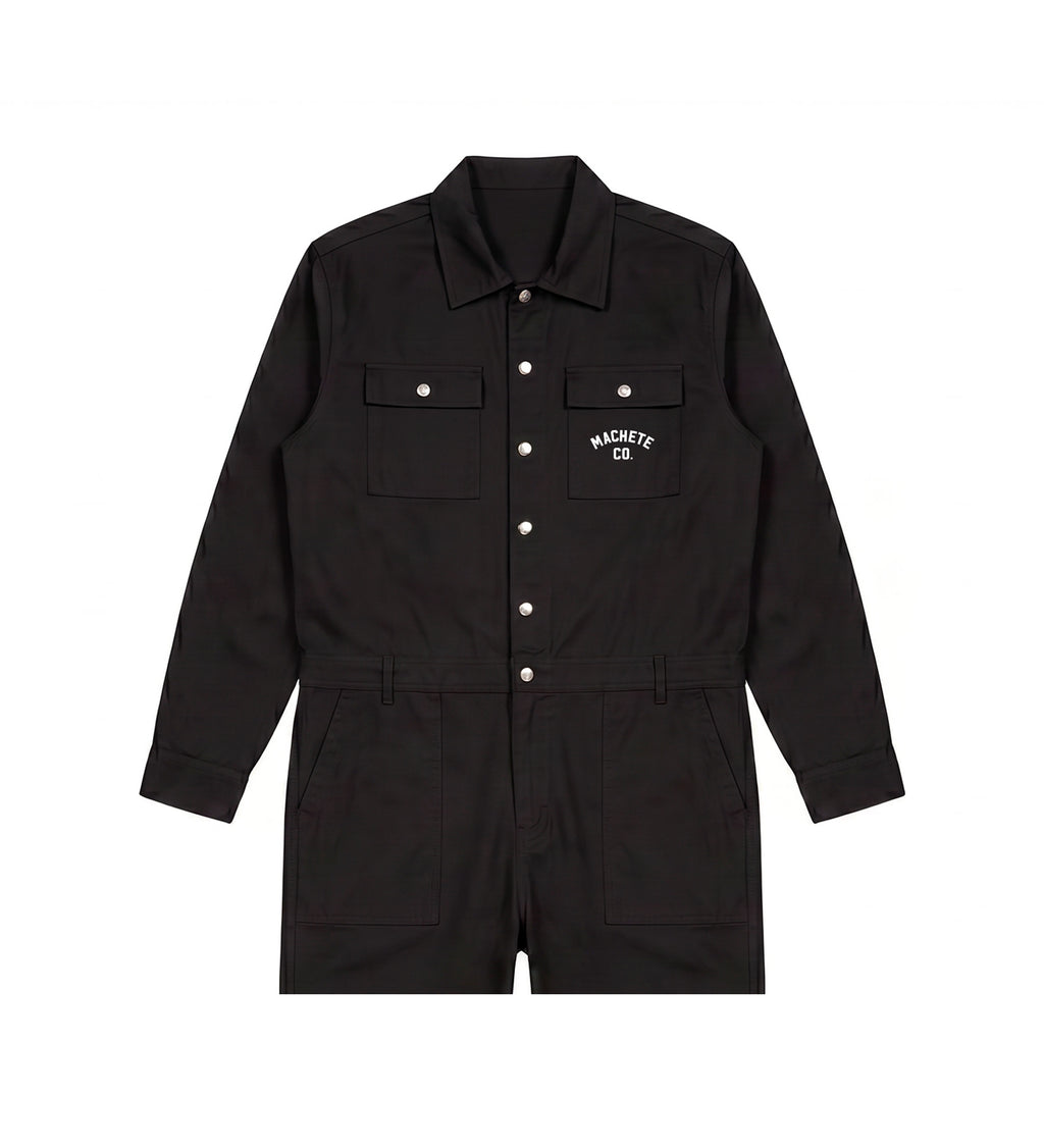 BLACK RACING SUIT