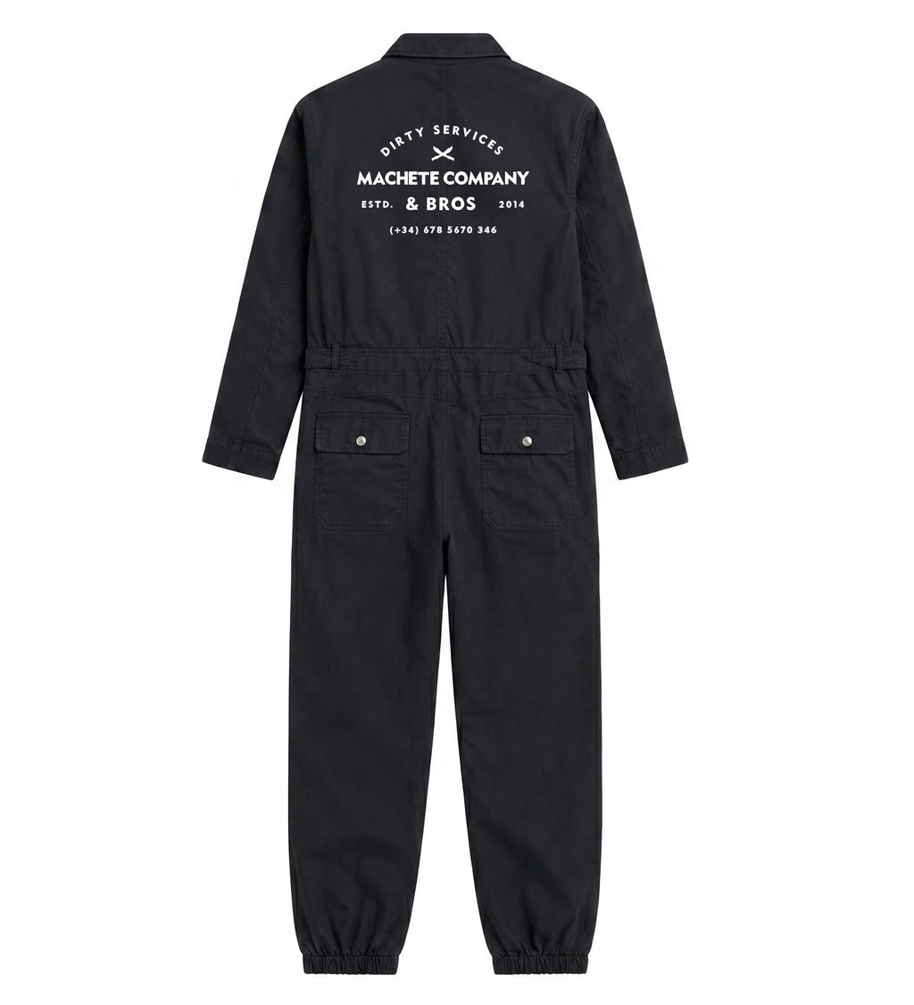 BLACK RACING SUIT