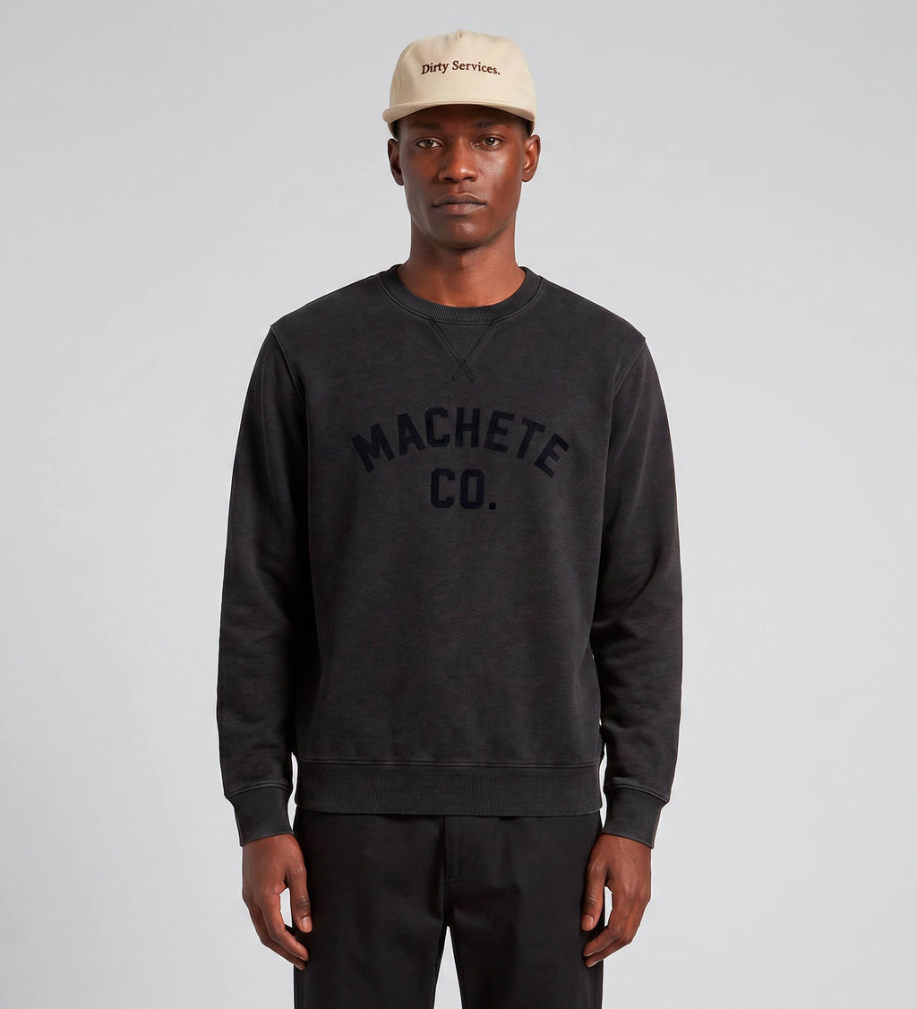 Machete Full Black Sweatshirt